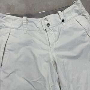 The‎ North Face Snow Pants Women's Small White Hyvent Winter Snowboarding Skiing